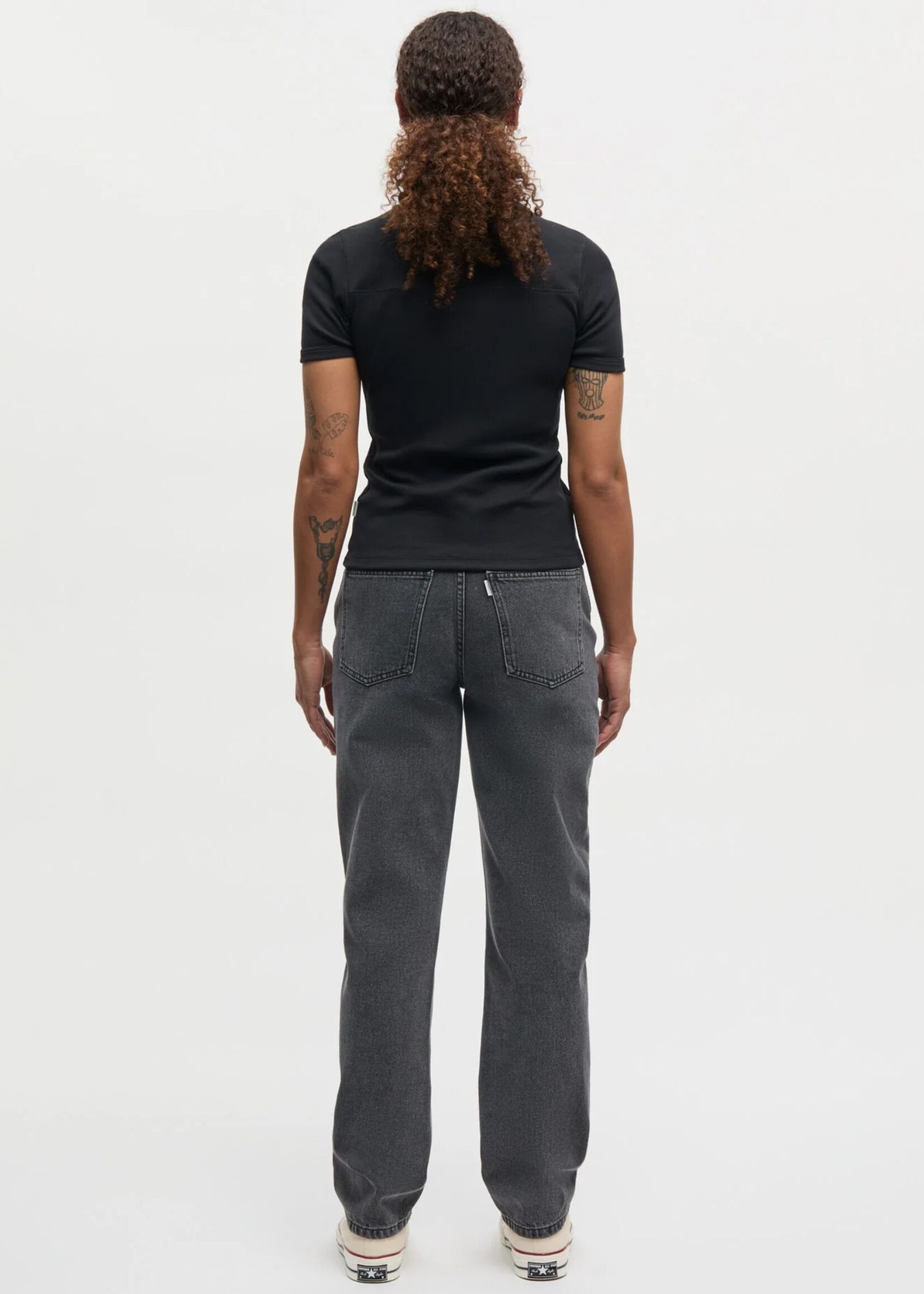 Mads Nørgaard Grace Jersey June Tee, Black