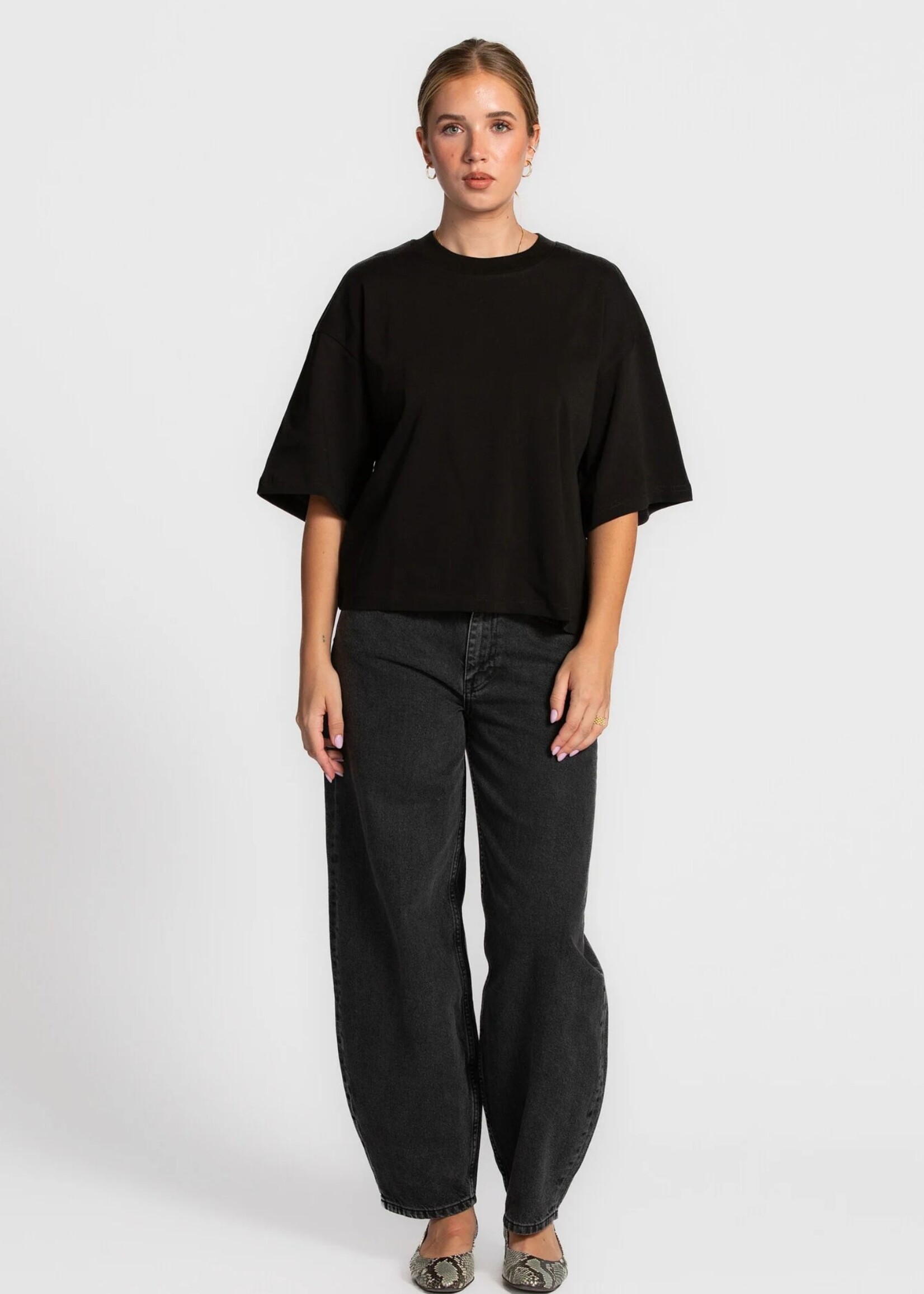 Les Soeurs Tiara T-shirt, Black