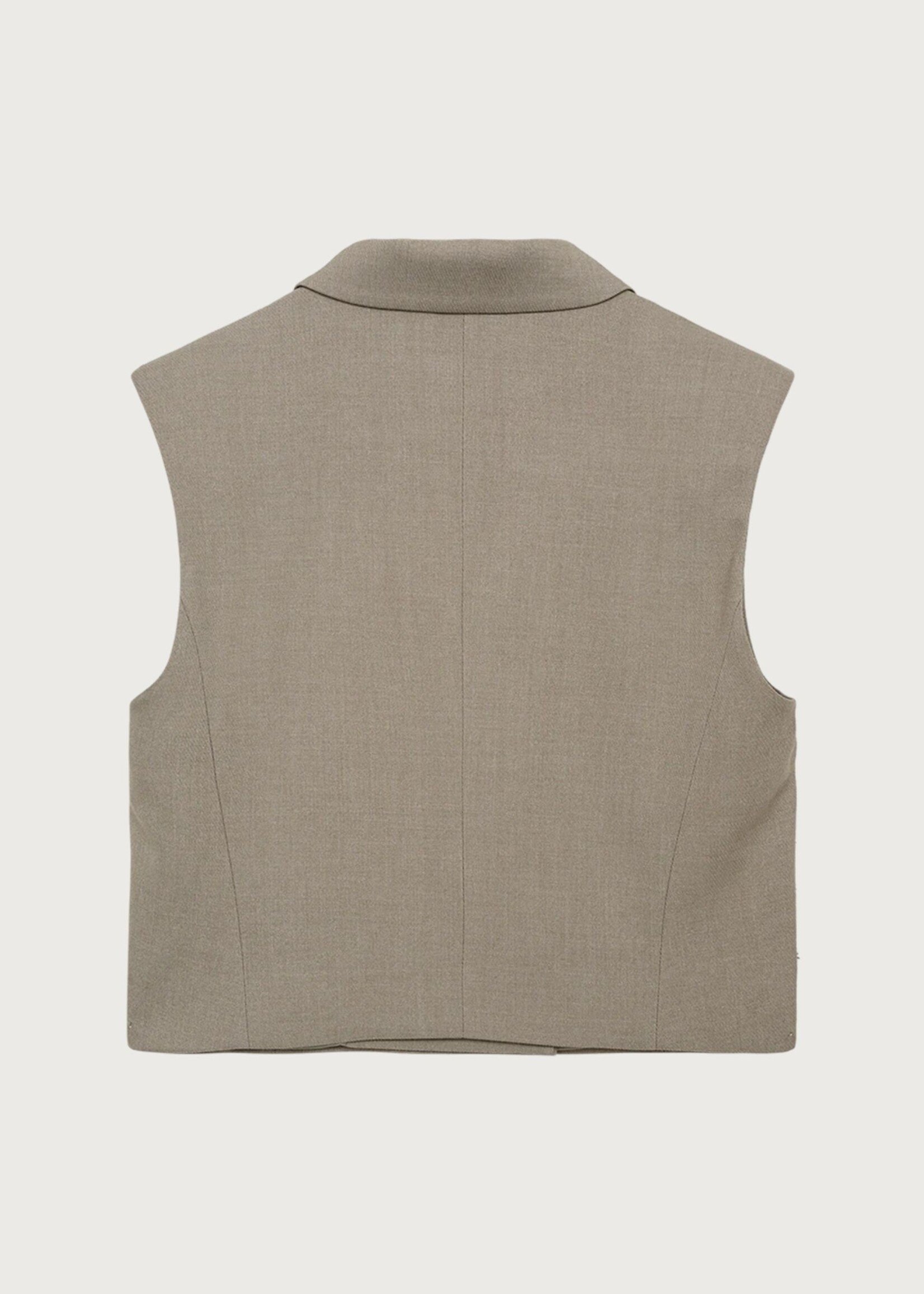 Copenhagen Muse Tailor Waistcoat, Winter Twig Melange