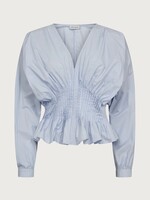 Copenhagen Muse Poplin Blouse, Heather