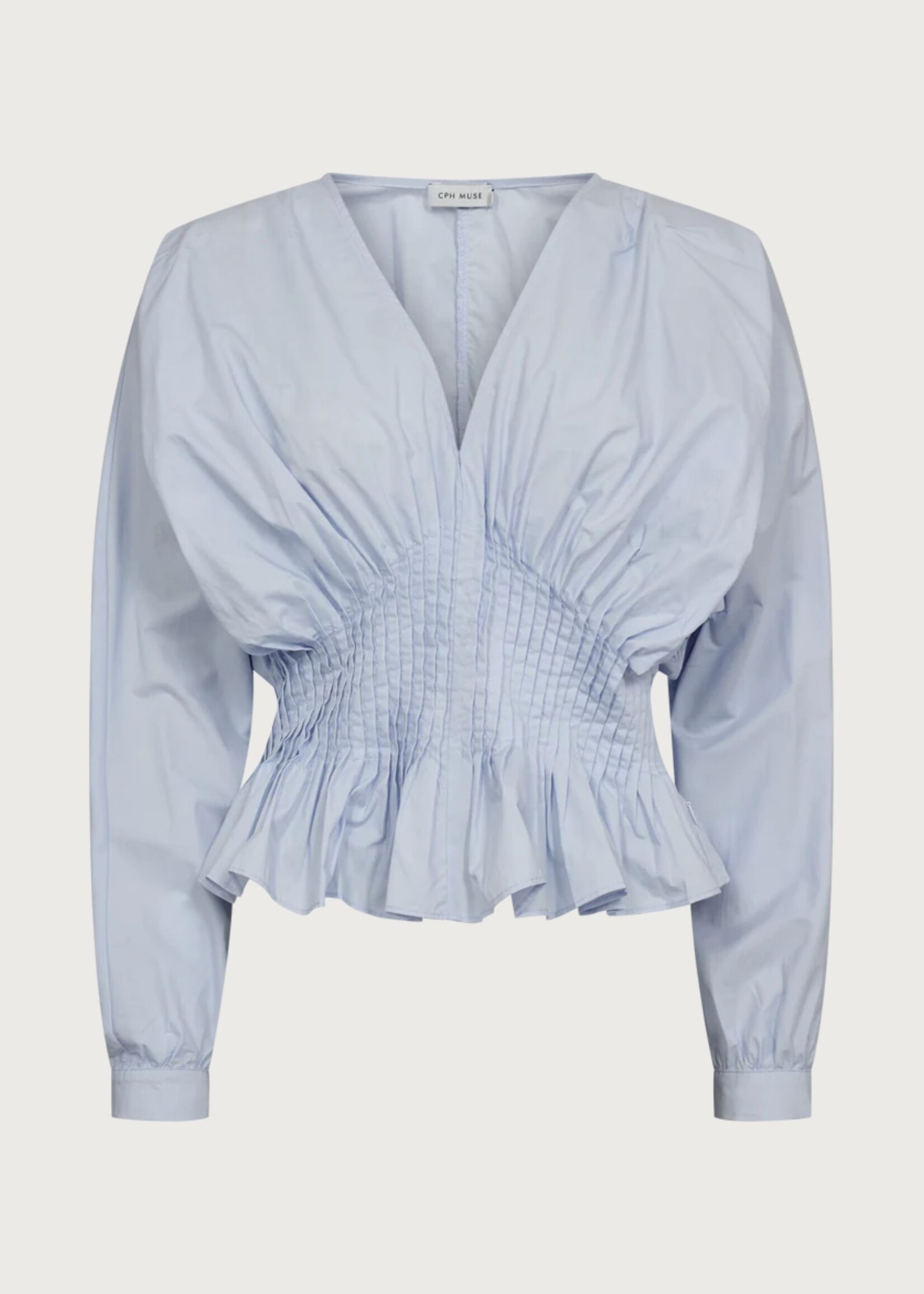 Copenhagen Muse Poplin Blouse, Heather