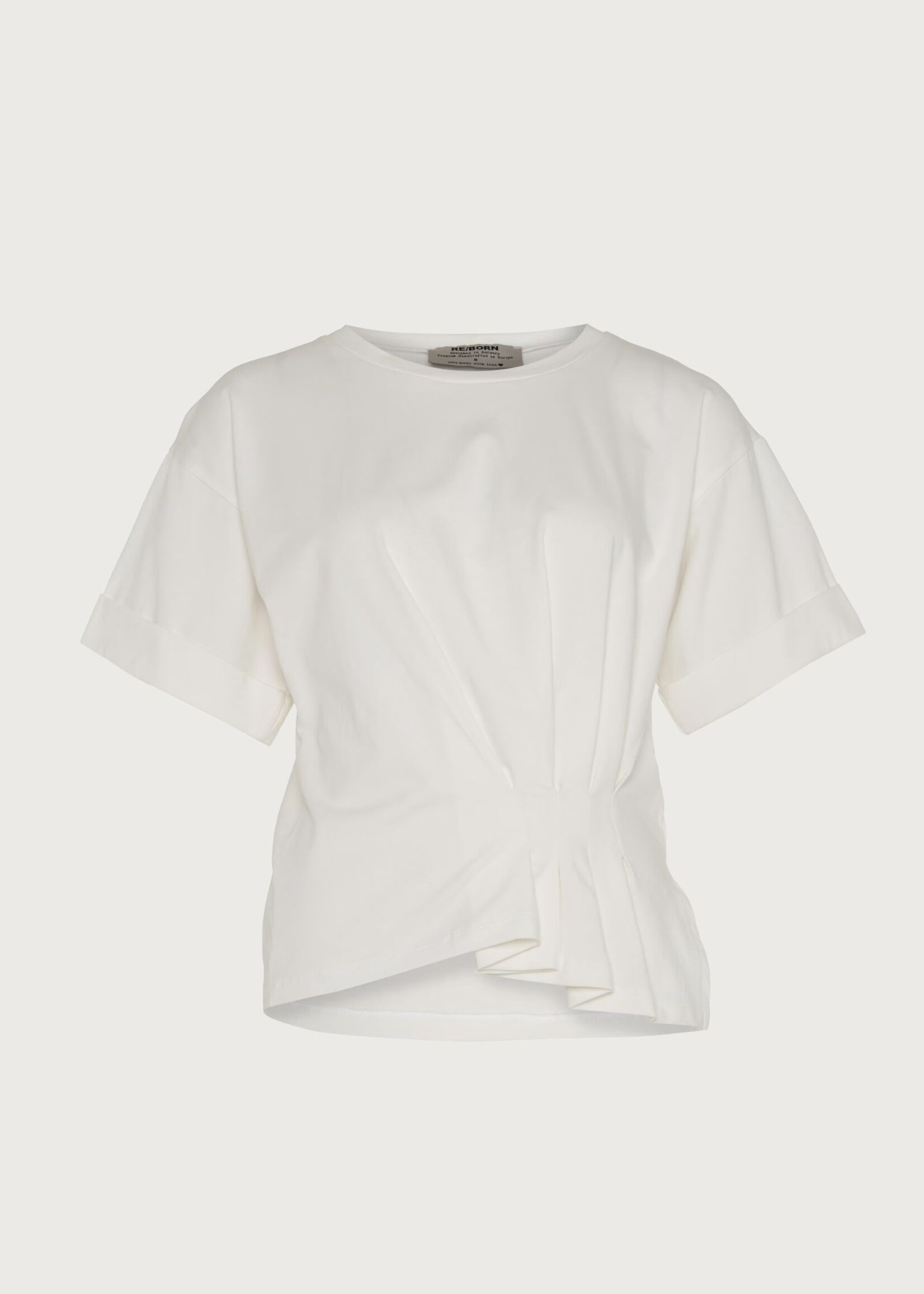 Re/Born Gabrielle Tee, Offwhite