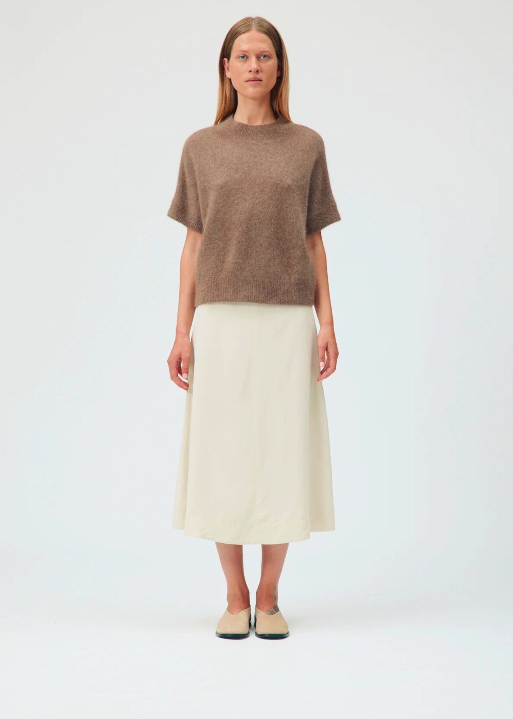 Six Ames Doanna Knit, Acorn Melange