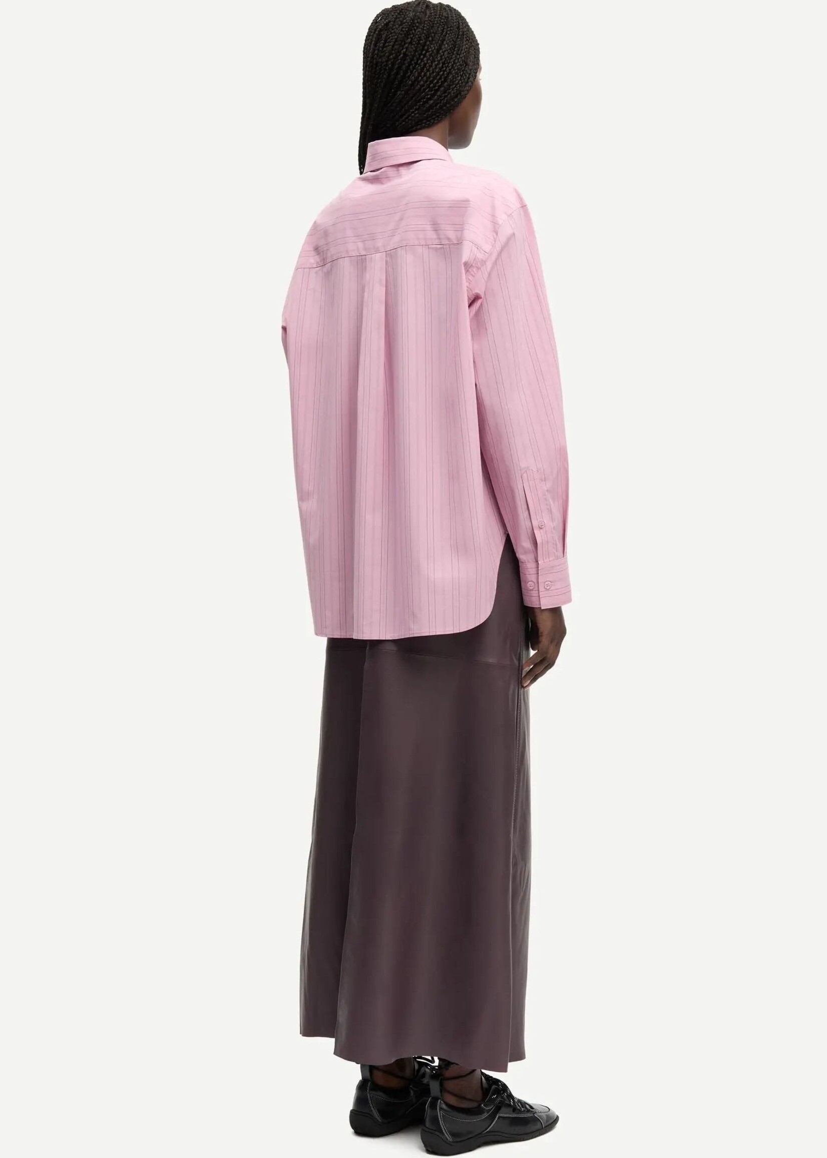 Samsøe Samsøe Salova Pocket Shirt, Orchid Fudge St.