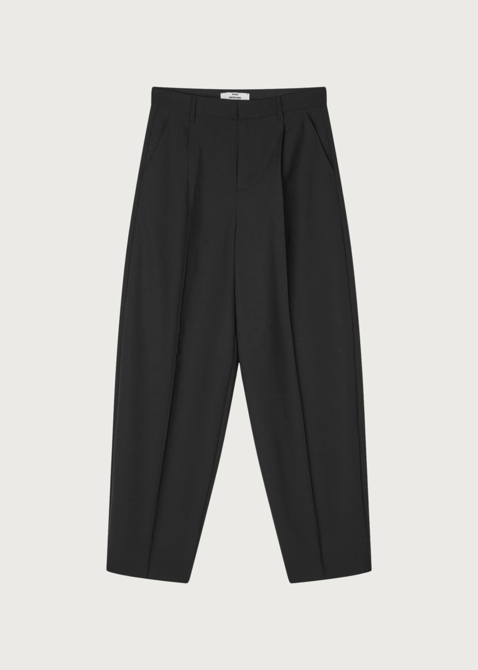 Mads Nørgaard Dense Weave Maria Pants, Black