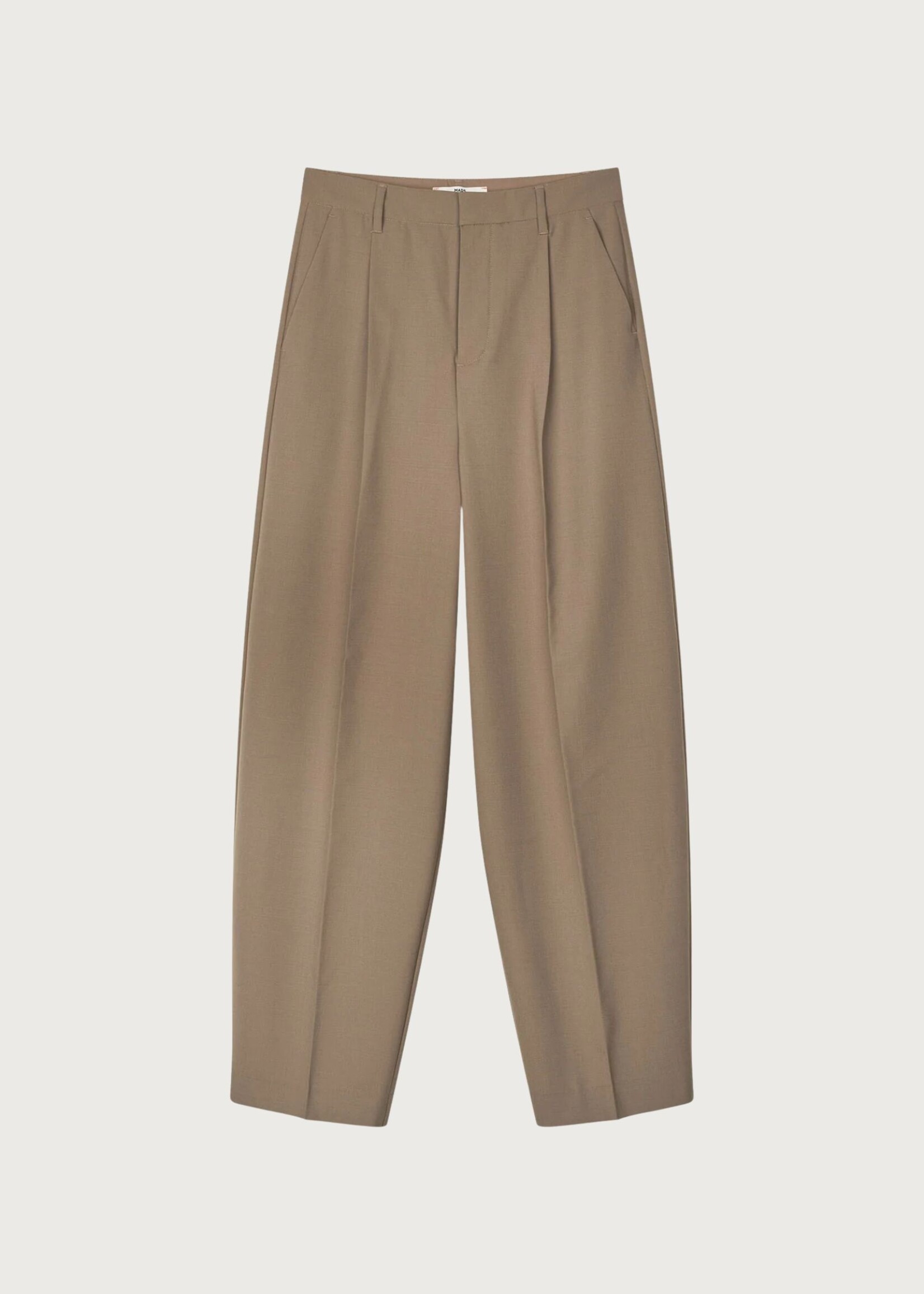 Mads Nørgaard Dense Weave Maria Pants, Walnut