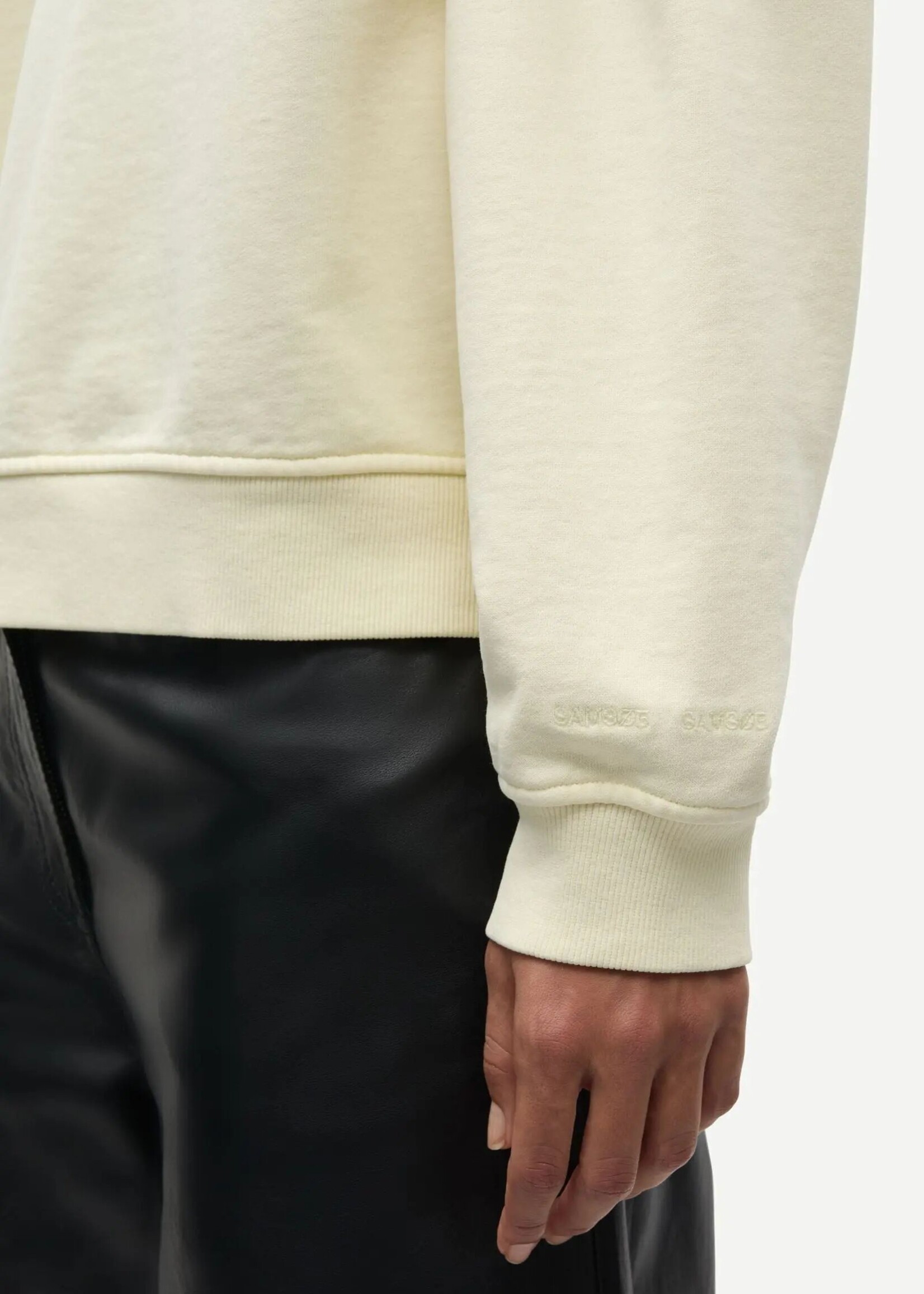 Samsøe Samsøe Savan Sweat, Ethereal Green pigment