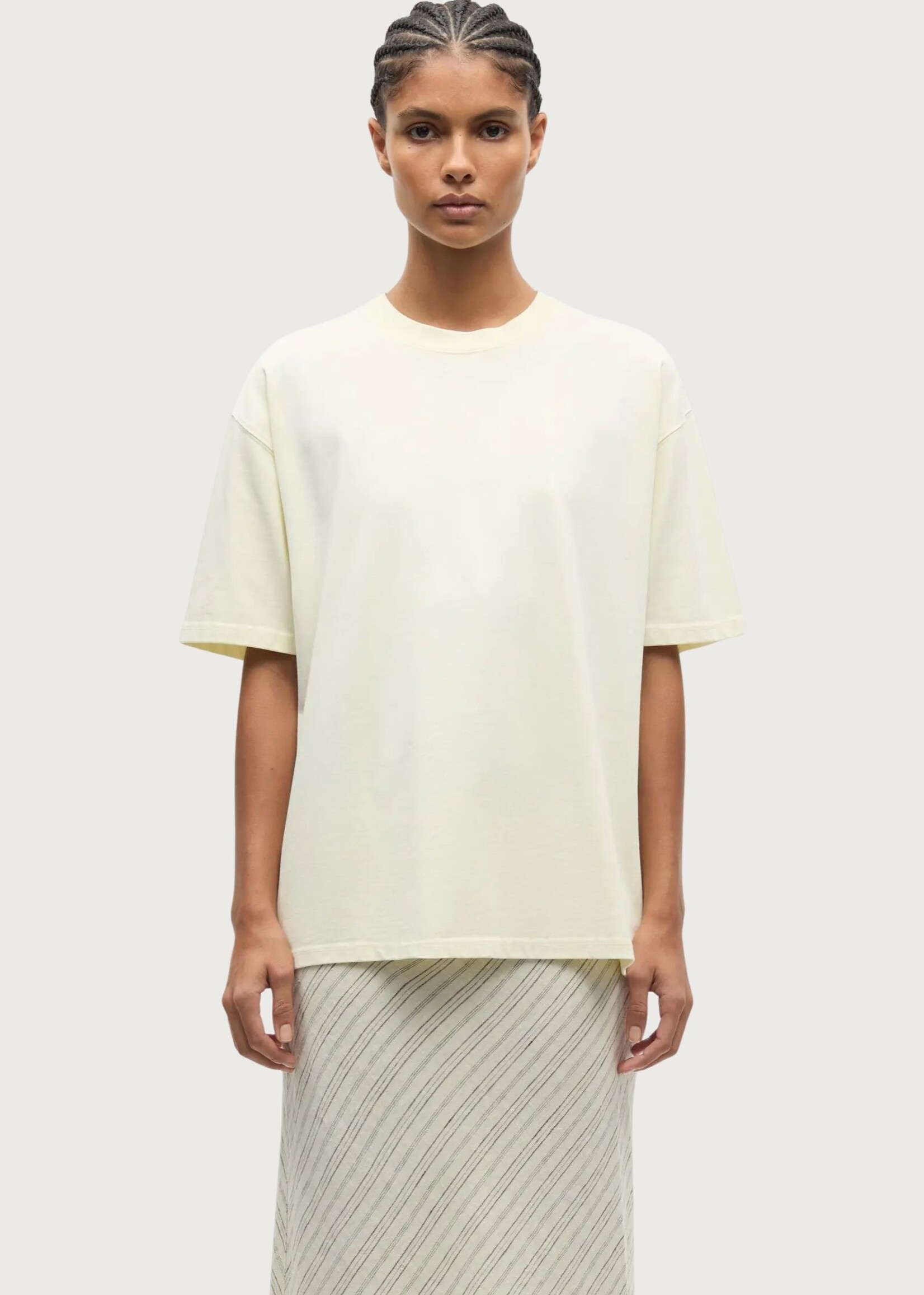 Samsøe Samsøe Eira T-shirt, Ethereal Green Pigment