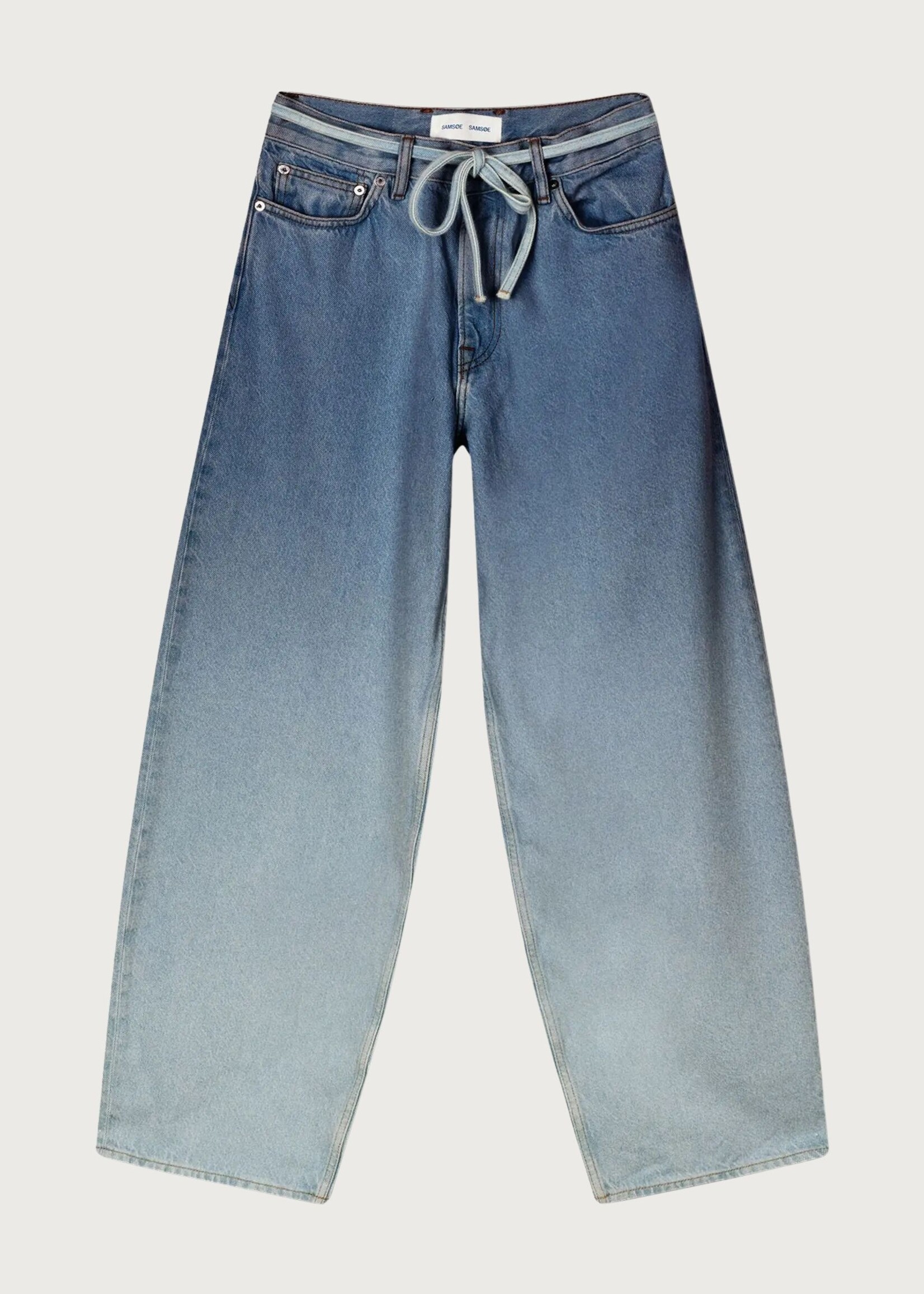 Samsøe Samsøe Saharper Jeans W. Belt, River Fade