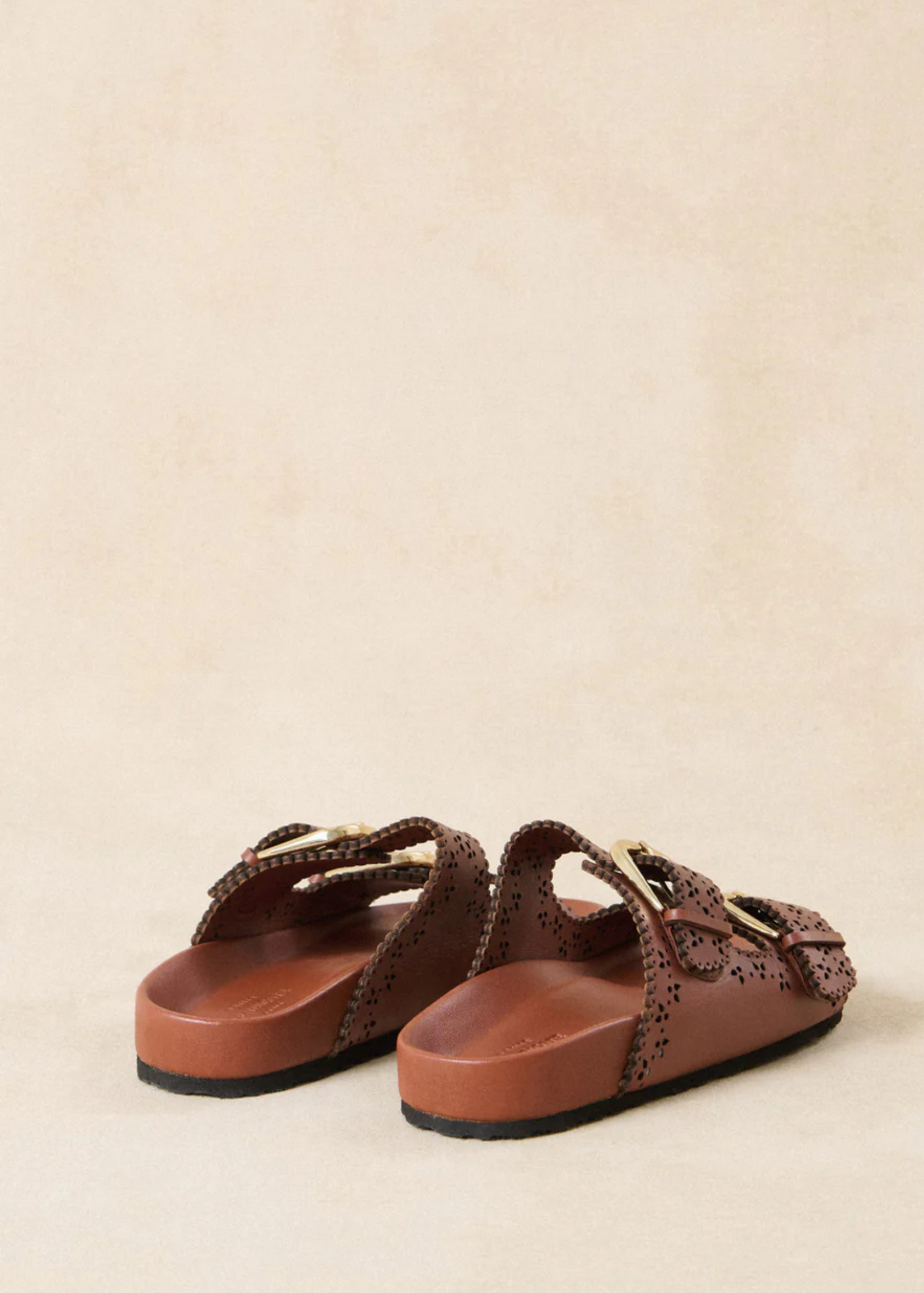 Petite Mendigote Sandal Capucine, Cognac
