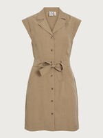 The Rouge Edit Roumagda Short Dress, Petrified Oak