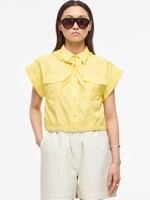 The Rouge Edit Roulinne Striped Shirt, Yellow