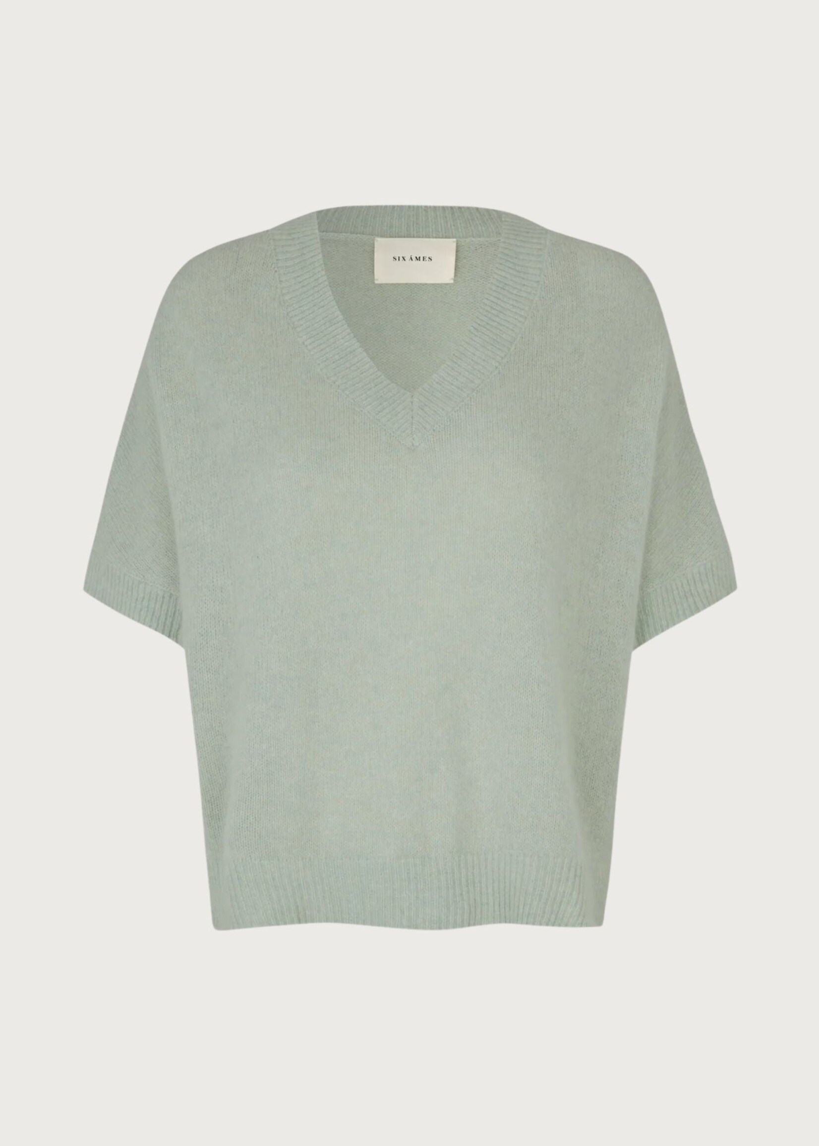 Six Ames Dana Knit, Glaciel Green Melange