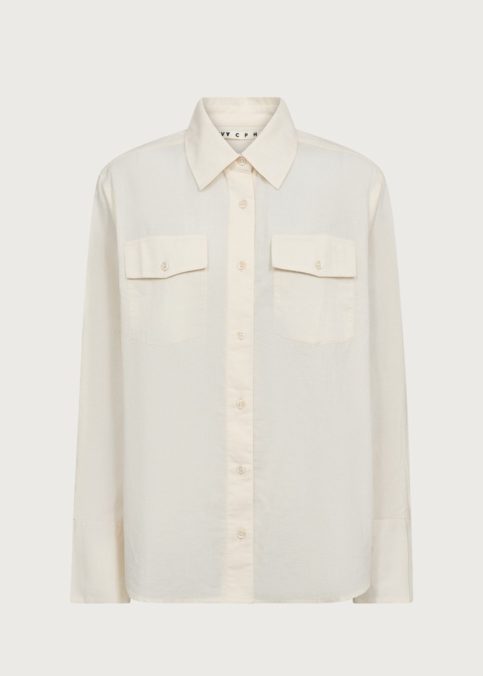 Ivy Copenhagen Ann Filippa Uniform Shirt, Light Ecru