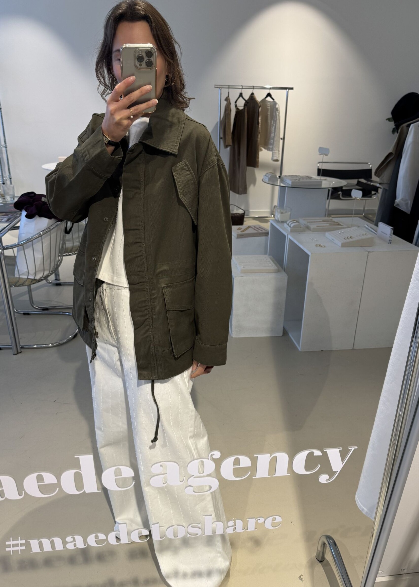 Ivy Copenhagen Brooke Festival Jacket, Olive