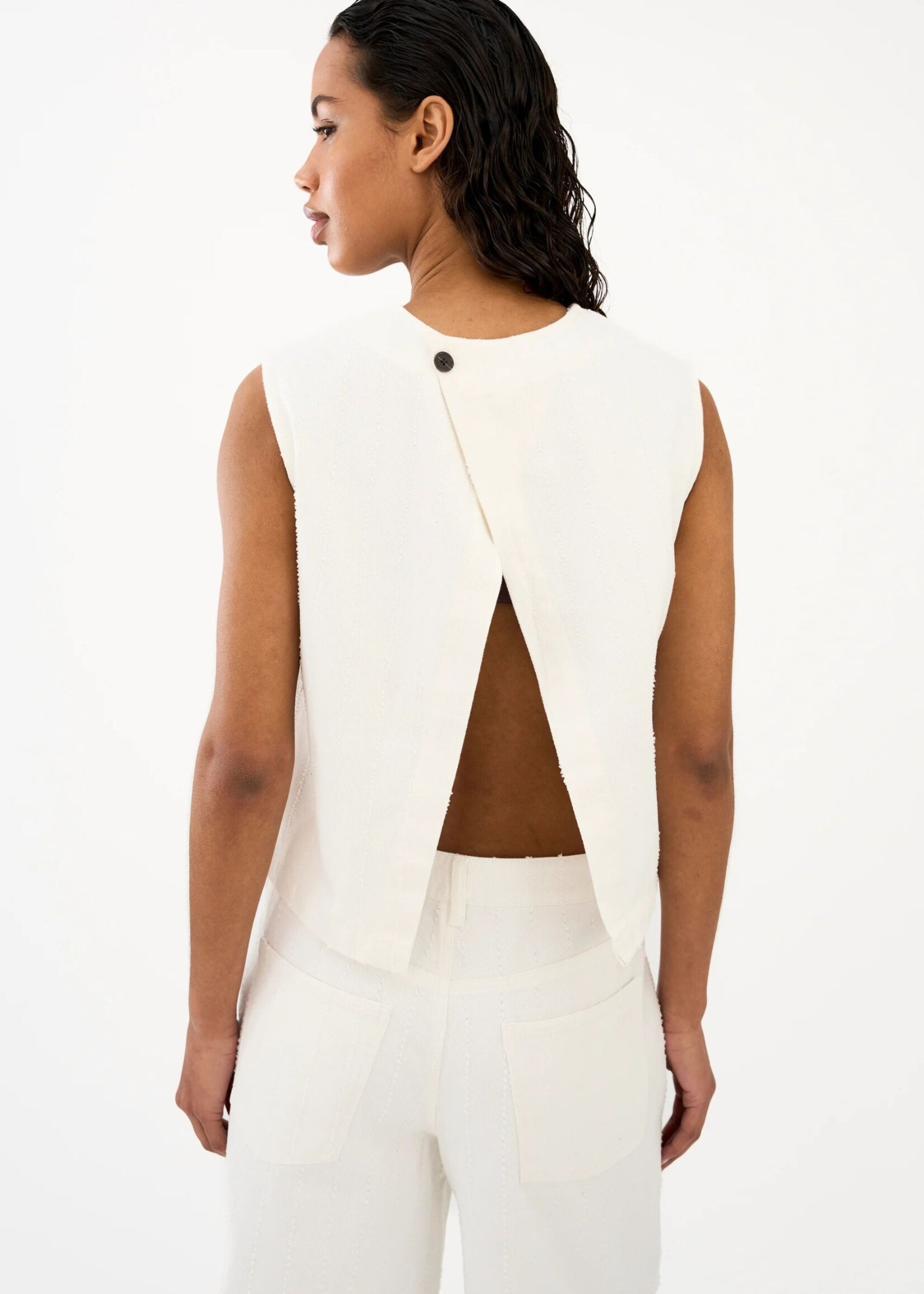 Ivy Copenhagen Heaven Cross Top, Optical White