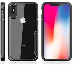 ShieldCase Coque antichoc iPhone X / Xs (transparent/noir) ShieldCase Coque antichoc iPhone X / Xs (transparent/noir)