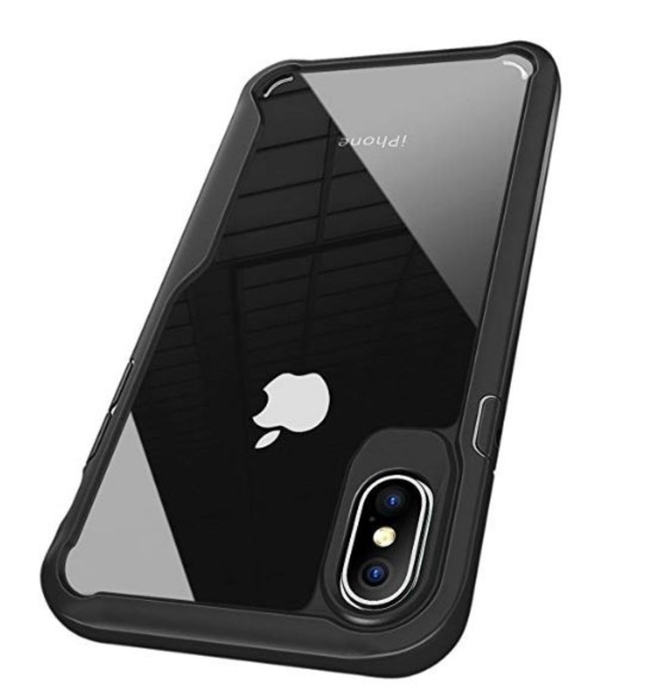 ShieldCase ShieldCase Coque antichoc iPhone X / Xs (transparent/noir) ShieldCase ShieldCase Coque antichoc iPhone X / Xs (transparent/noir)