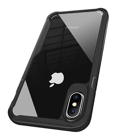 ShieldCase ShieldCase Coque antichoc iPhone X / Xs (transparent/noir) ShieldCase ShieldCase Coque antichoc iPhone X / Xs (transparent/noir)
