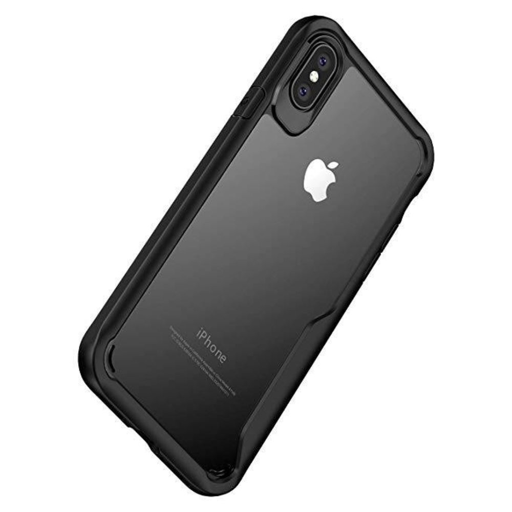 ShieldCase ShieldCase Coque antichoc iPhone Xs Max (transparent/noir) ShieldCase ShieldCase Coque antichoc iPhone Xs Max (transparent/noir)
