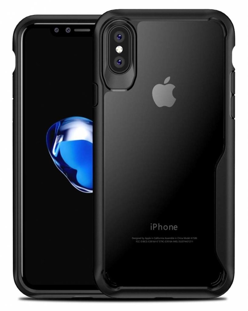 ShieldCase ShieldCase Coque antichoc iPhone Xs Max (transparent/noir) ShieldCase ShieldCase Coque antichoc iPhone Xs Max (transparent/noir)