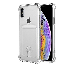 ShieldCase Coque antichoc avec fente carte pour iPhone X / Xs (transparent) ShieldCase Coque antichoc avec fente carte pour iPhone X / Xs (transparent)