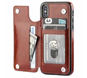 ShieldCase Étui portefeuille iPhone X / Xs (marron) ShieldCase Étui portefeuille iPhone X / Xs (marron)