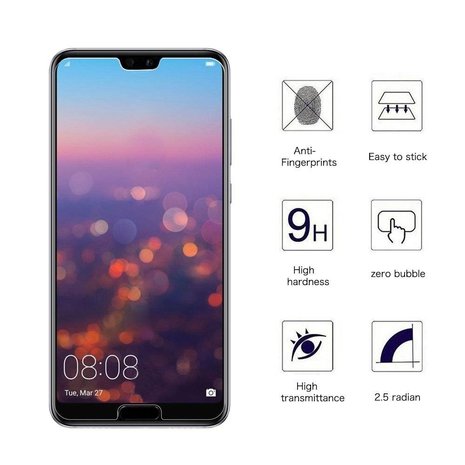 ShieldCase ShieldCase Protecteur d'écran en verre trempé Huawei P20 ShieldCase ShieldCase Protecteur d'écran en verre trempé Huawei P20
