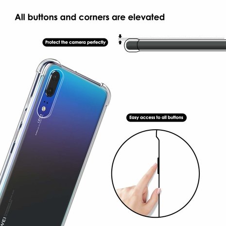 ShieldCase ShieldCase Coque antichoc Huawei P30 Lite (transparent) ShieldCase ShieldCase Coque antichoc Huawei P30 Lite (transparent)
