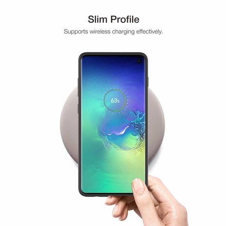 ShieldCase ShieldCase Coque silicone Samsung Galaxy S10 (noir) ShieldCase ShieldCase Coque silicone Samsung Galaxy S10 (noir)