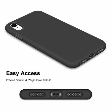 ShieldCase ShieldCase Coque silicone iPhone Xr (noir)