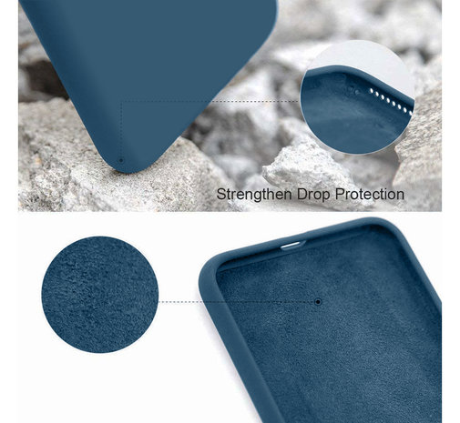 ShieldCase ShieldCase Coque silicone iPhone 7 / iPhone 8 (bleu)