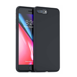 ShieldCase Coque silicone iPhone 7 Plus / iPhone 8 Plus (noir)