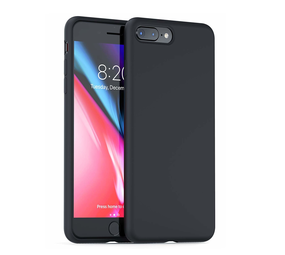 ShieldCase Coque silicone iPhone 7 Plus / iPhone 8 Plus (noir)