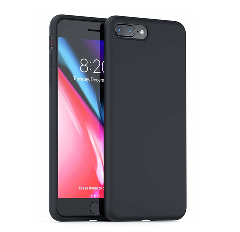 ShieldCase ShieldCase Coque silicone iPhone 7 Plus / iPhone 8 Plus (noir)