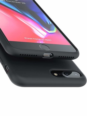 ShieldCase ShieldCase Coque silicone iPhone 7 Plus / iPhone 8 Plus (noir)