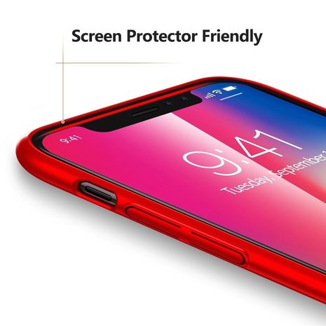 ShieldCase ShieldCase Coque ultra fine iPhone X / Xs (rouge)