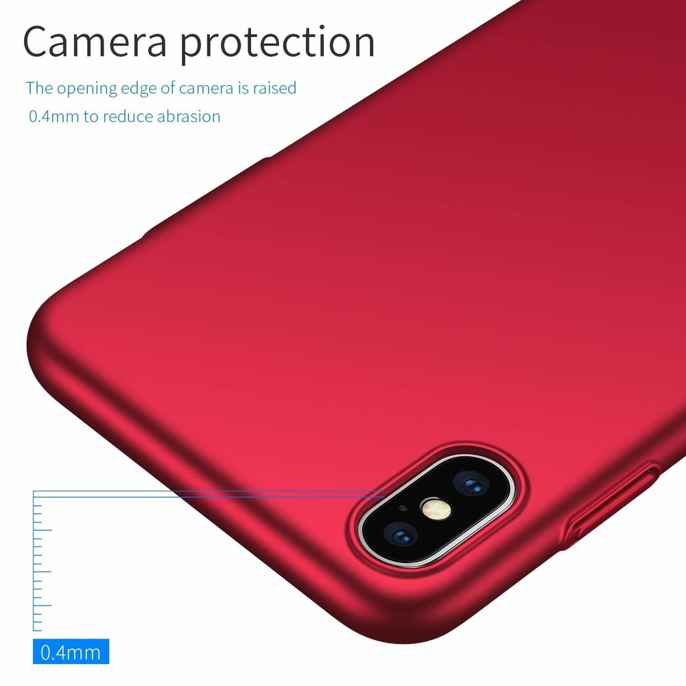 ShieldCase ShieldCase Coque ultra fine iPhone X / Xs (rouge)