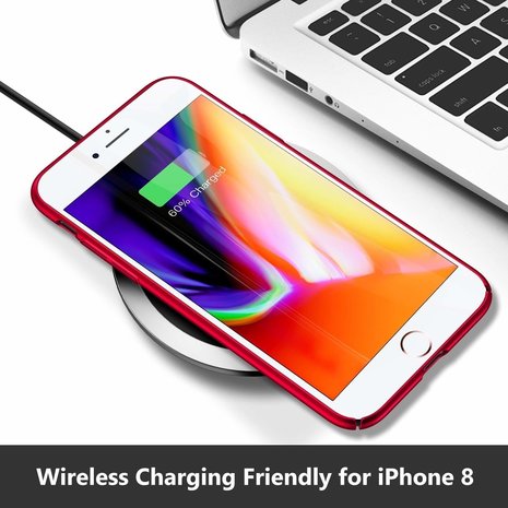 ShieldCase ShieldCase Coque ultra fine iPhone 7 / iPhone 8 (rouge)