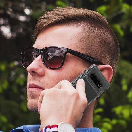 ShieldCase ShieldCase Étui portefeuille Samsung Galaxy S10 (noir) ShieldCase ShieldCase Étui portefeuille Samsung Galaxy S10 (noir)