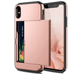 ShieldCase Coque cartes slide Card iPhone X / Xs (doré rose) ShieldCase Coque cartes slide Card iPhone X / Xs (doré rose)