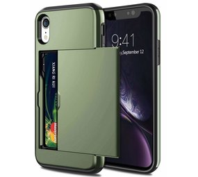 ShieldCase Coque cartes slide iPhone Xr (vert) ShieldCase Coque cartes slide iPhone Xr (vert)