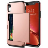 ShieldCase Coque cartes slide iPhone Xr (doré rose)