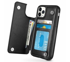 ShieldCase Étui portefeuille iPhone 11 Pro (noir)