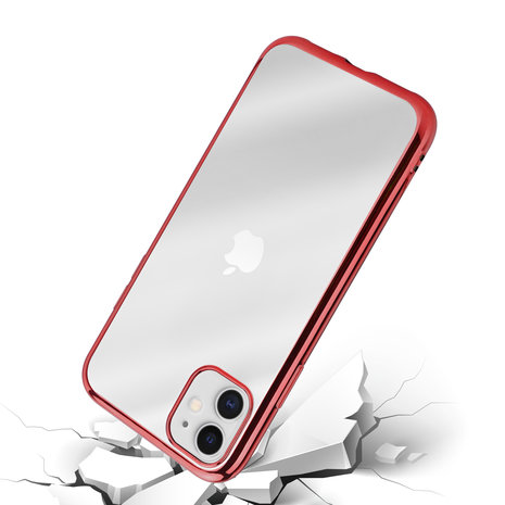 ShieldCase ShieldCase Coque Bumper Métallique iPhone 11 (rouge) ShieldCase ShieldCase Coque Bumper Métallique iPhone 11 (rouge)