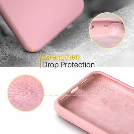 ShieldCase ShieldCase Coque silicone iPhone 11 (rose) ShieldCase ShieldCase Coque silicone iPhone 11 (rose)
