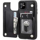 ShieldCase Étui portefeuille iPhone 11 (noir)