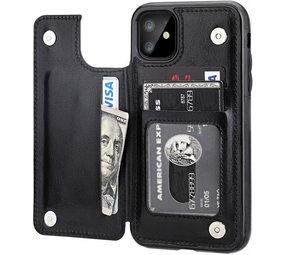 ShieldCase Étui portefeuille iPhone 11 (noir)