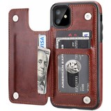 ShieldCase Étui portefeuille iPhone 11 (marron)