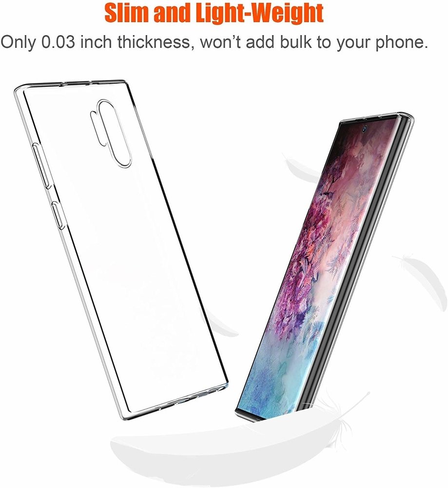 ShieldCase ShieldCase Coque ultra fine silicone Samsung Galaxy Note 10 Plus (transparent)